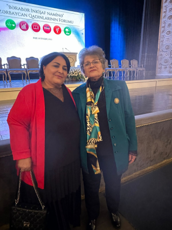 AMEA əməkdaşları “Bərabər İnkişaf Naminə” Azərbaycan Qadınlarının Forumunda iştirak ediblər - FOTO AMEA əməkdaşları “Bərabər İnkişaf Naminə” Azərbaycan Qadınlarının Forumunda iştirak ediblər - FOTO