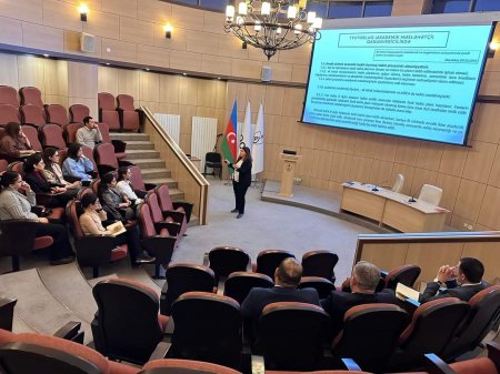 BANM-də tədrislə bağlı təlimlər keçirilib - FOTO BANM-də tədrislə bağlı təlimlər keçirilib - FOTO