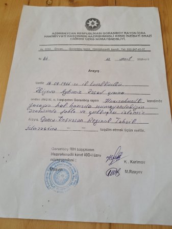 Goranboyda Hazırəhmədli kənd tam orta məktəbində hegemonluq edən direktor kimdir? Niyə müəllimi işlə təmin etmirlər? 