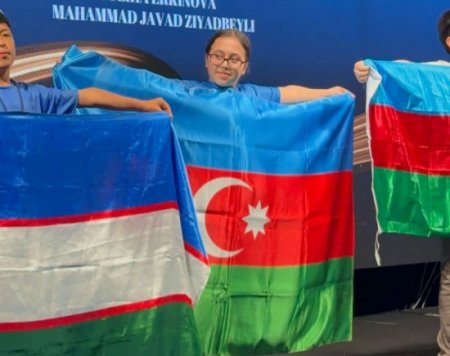 Azərbaycanlı şagird beynəlxalq olimpiadada daha bir uğur qazandı Azərbaycanlı şagird beynəlxalq olimpiadada daha bir uğur qazandı