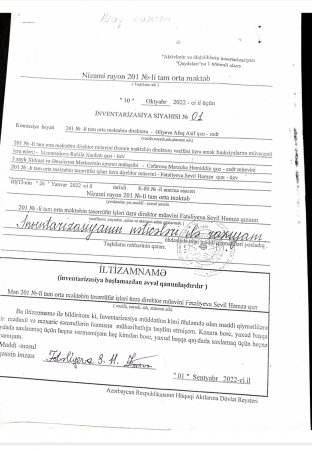 201 saylı məktəbin direktoru Afaq Əliyeva haqqında daha bir ŞOK FAKT - Görün dövlət əmlakını necə talan edib... - FOTOFAKT